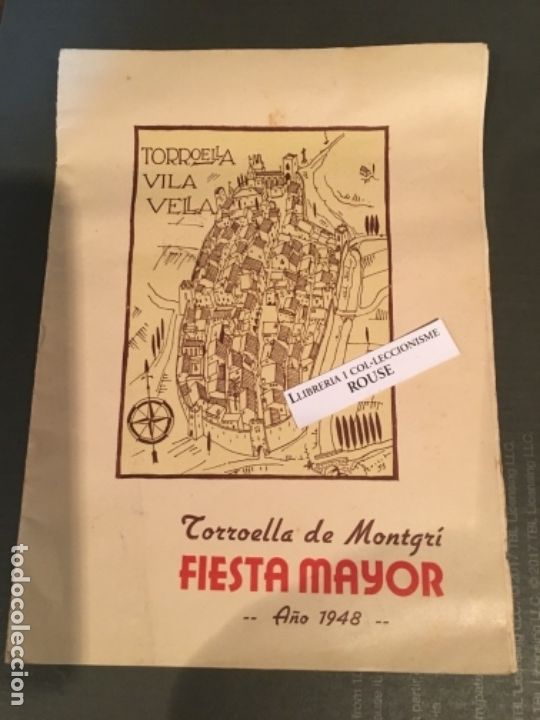 Libros antiguos: M39 TORROELLA DE MONTGRI - PROGRAMA FIESTA MAYOR 1948 - Foto 1