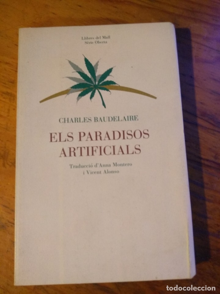 Libros antiguos: ELS PARADISOS ARTIFICIALS Charles Baudelaire - Foto 1