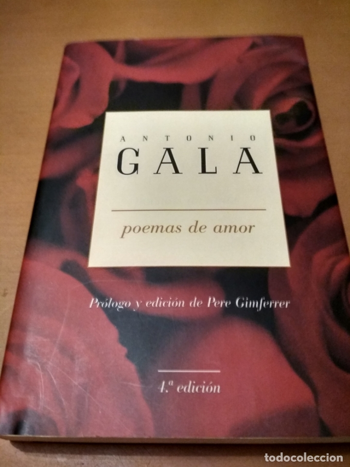 Libros antiguos: Poemas de amor Antonio Gala - Foto 1