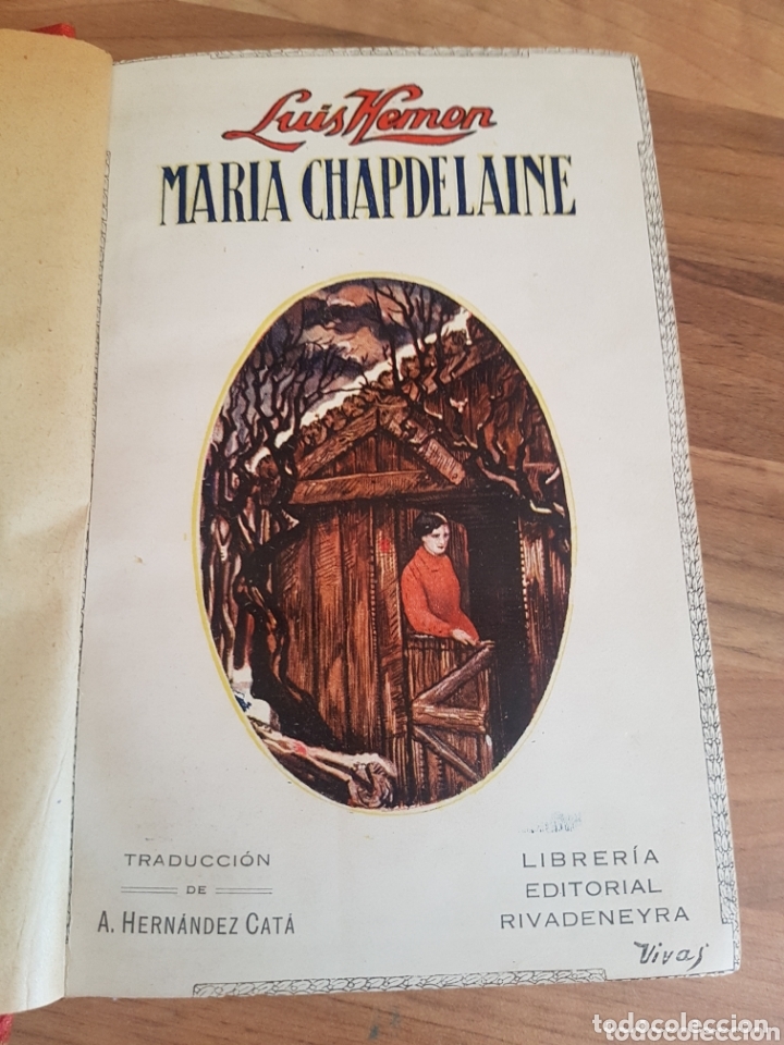 Libros antiguos: Maria Chapdelaine 1923 - Foto 2