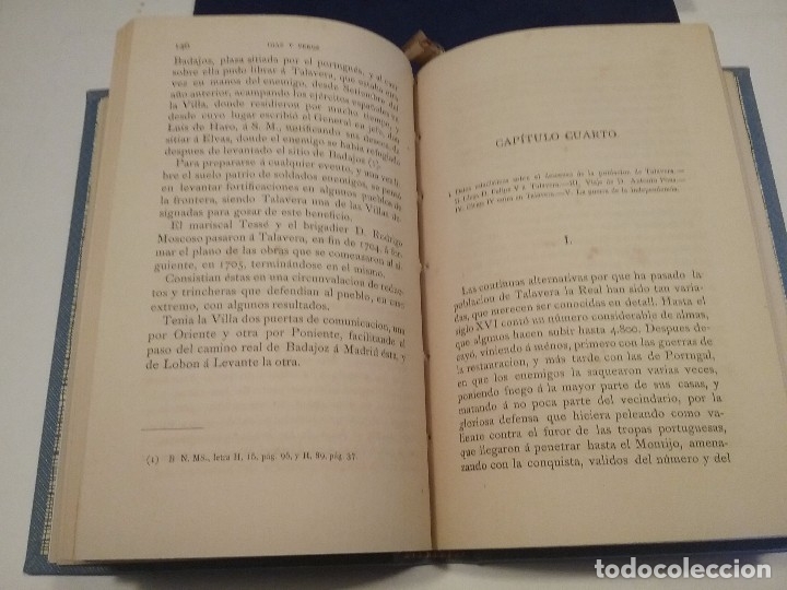 Libros antiguos: Historia de Talavera la Real - Foto 4