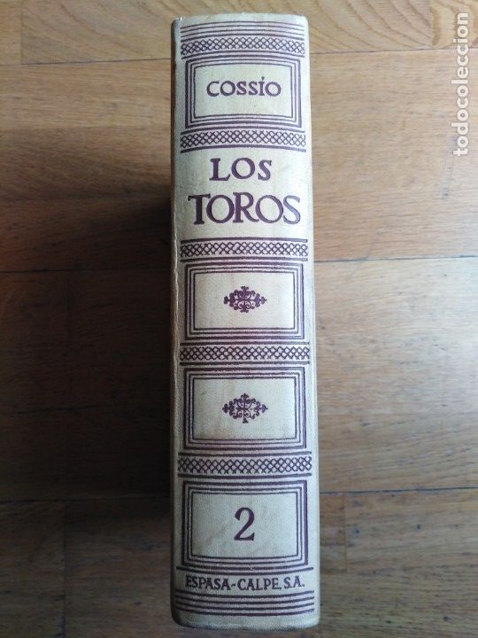 Libros antiguos: Los Toros tratado t&eacute;cnico e hist&oacute;rico Cossio - Foto 2