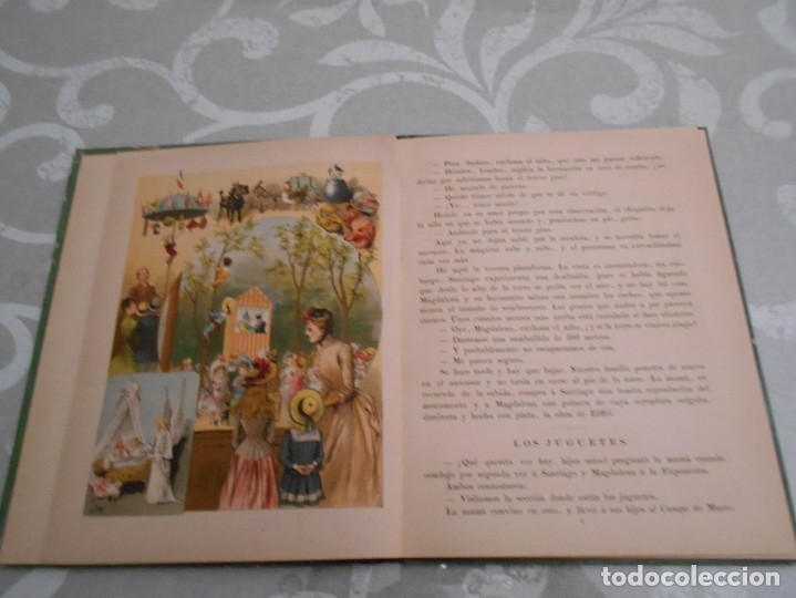 Libros antiguos: libro de a traves de la exposicion universal de 1889 rarisimo - Foto 3