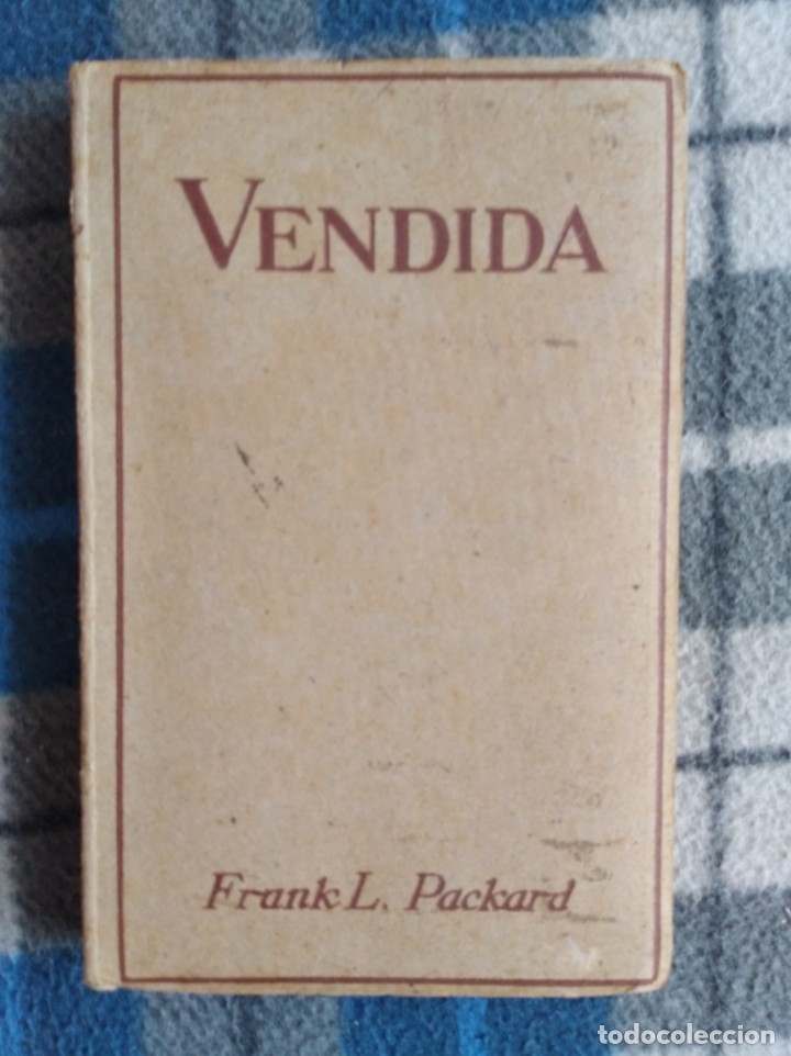 Libros antiguos: Novela - vendida - Frank l.packard - Foto 1