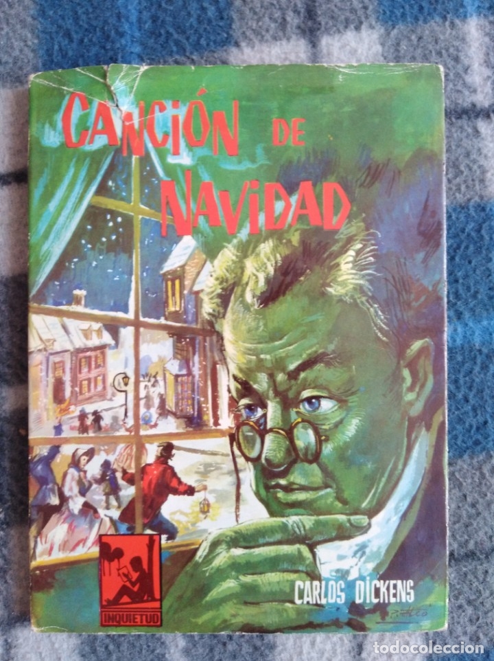 Libros antiguos: Novela - canci&oacute;n de Navidad - Carlos dickens - Foto 1