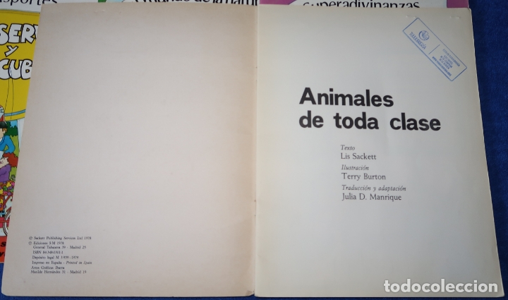 Libros antiguos: Observa y Descubre - Ediciones SM (1979) - Foto 2