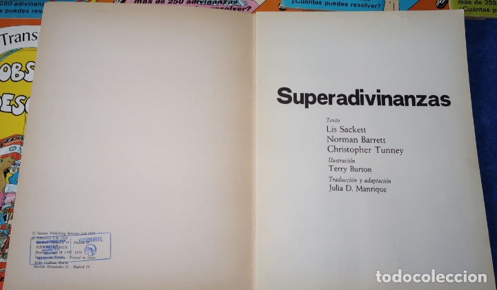Libros antiguos: Observa y Descubre - Ediciones SM (1979) - Foto 5