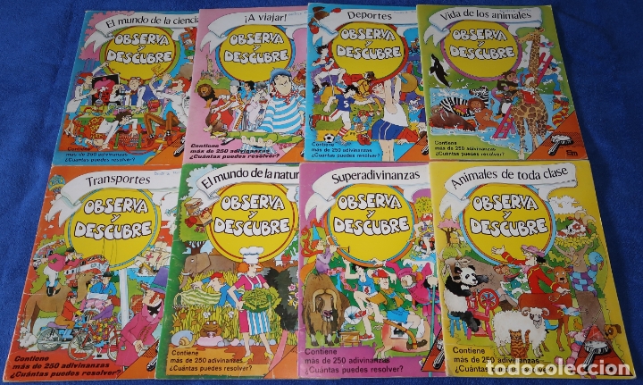 Libros antiguos: Observa y Descubre - Ediciones SM (1979) - Foto 1