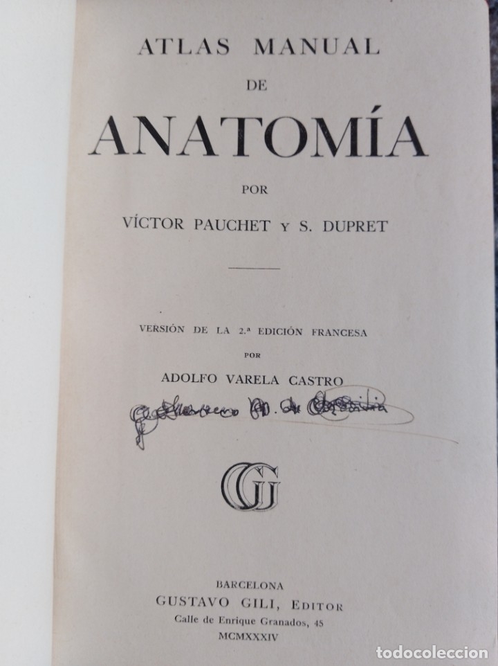 Libros antiguos: Atlas de anatom&iacute;a - (538) - Foto 1