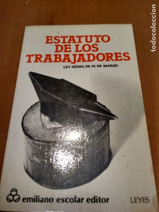 Libros antiguos: Estatuto de los trabajadores - Foto 1