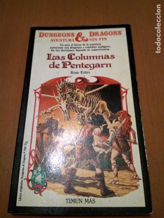 Libros antiguos: Las columnas de Pentegarn - Foto 1