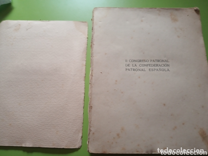 Libros antiguos: Memoria 2 congreso patronal - Foto 3