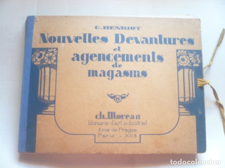 Libros antiguos: Nouvelles Devantures et agencements de magasms - Foto 1