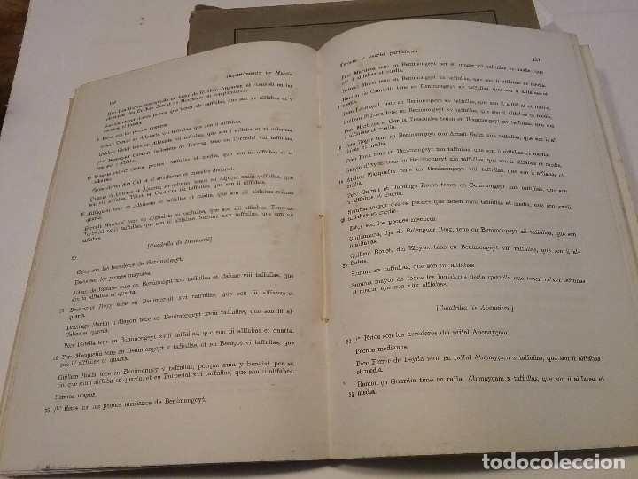 Libros antiguos: Repartimiento de Murcia - Foto 2
