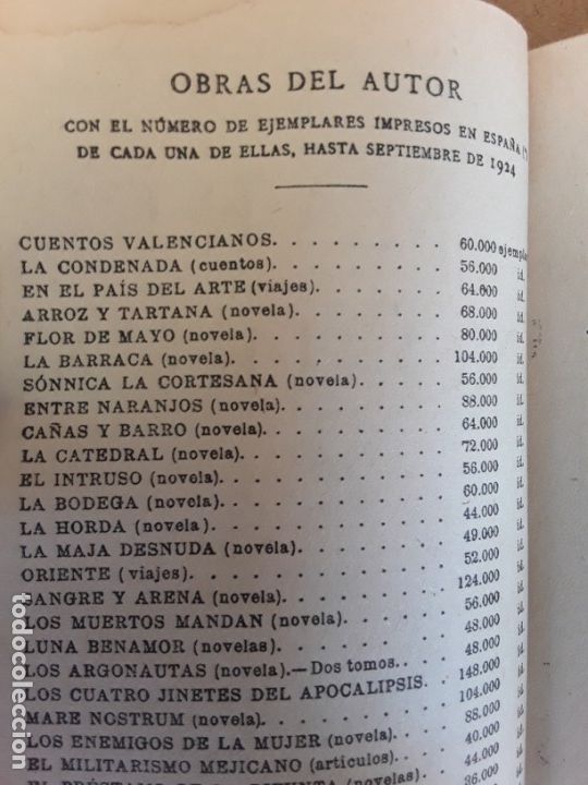 Libros antiguos: blasco iba&ntilde;ez,madre nostrum - Foto 6