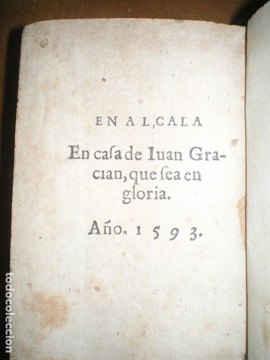 Libros antiguos: MALON DE CHAIDE, PEDRO: LIBRO DE LA CONVERSION DE LA MAGDALENA. Alcal&aacute;. 1595 - Foto 9