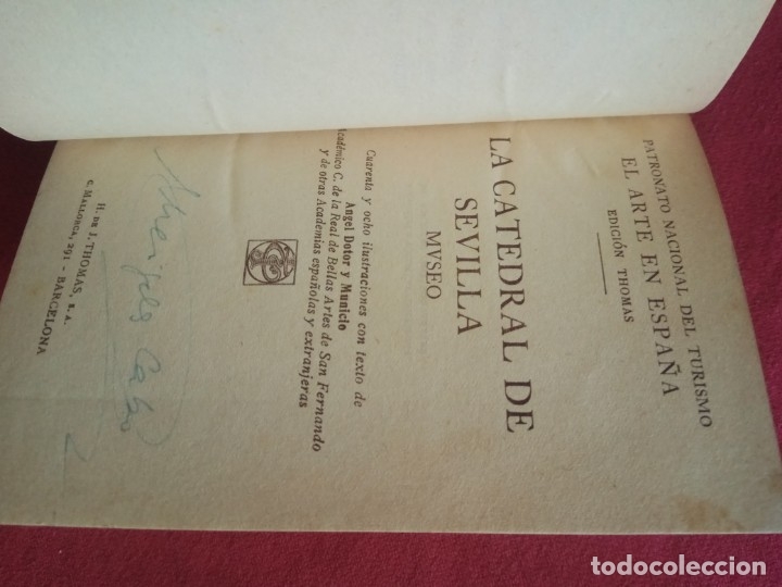 Libros antiguos: Catedral de Sevilla.  Ed. Hijos de J. Thomas.N&ordm; 31 - Foto 4