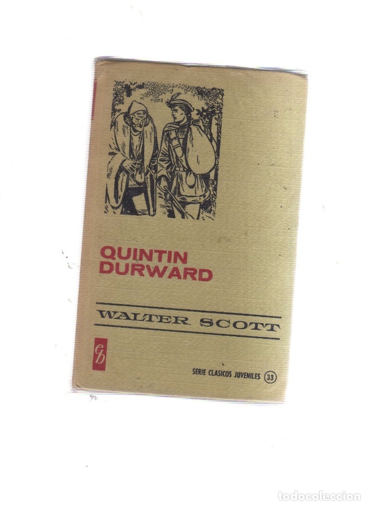 Libros antiguos: QUINTIN DURWARD WALTER SCOTT N,33 - Foto 1