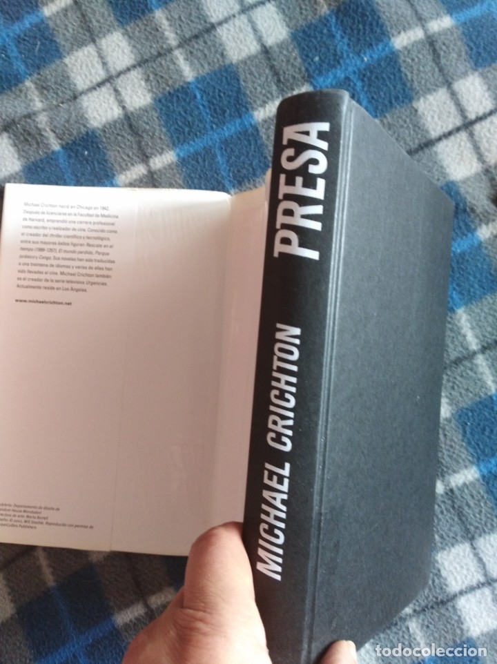 Libros antiguos: Novela-presa - Michael crichton - Foto 2