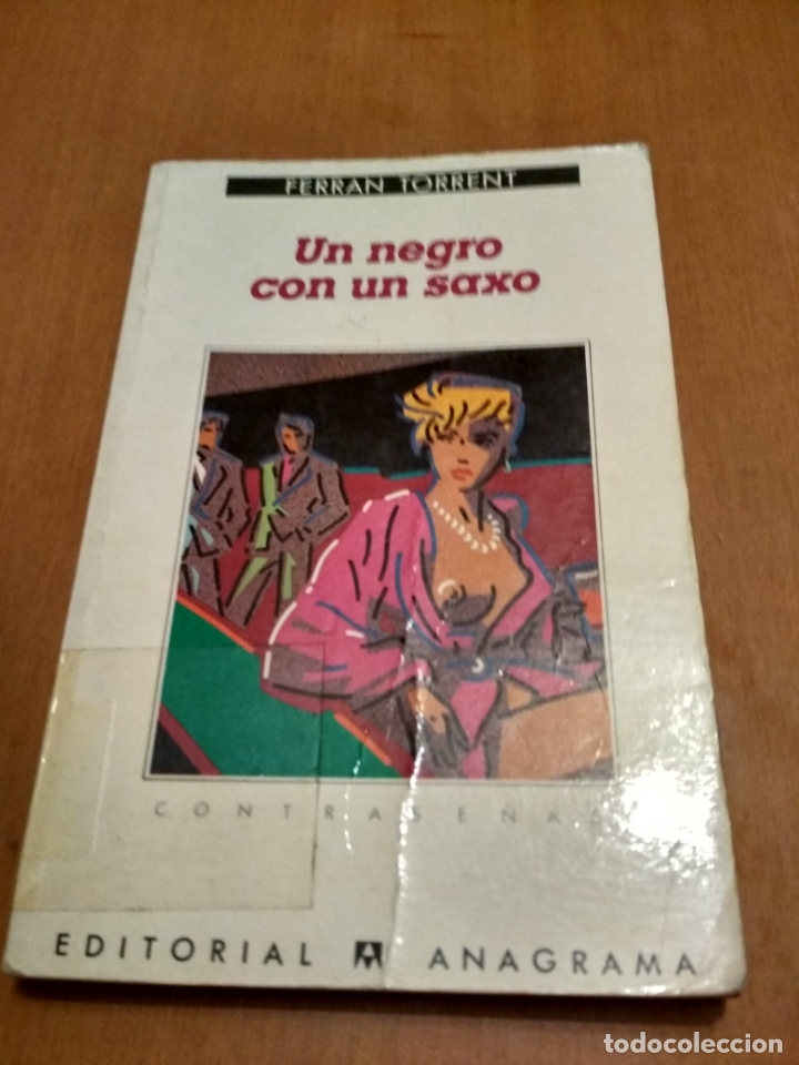 Libros antiguos: Un negro con saxo