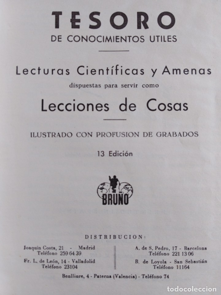 Libros antiguos: Libro antiguo - tesoro de conocimientos utiles(454) - Foto 3