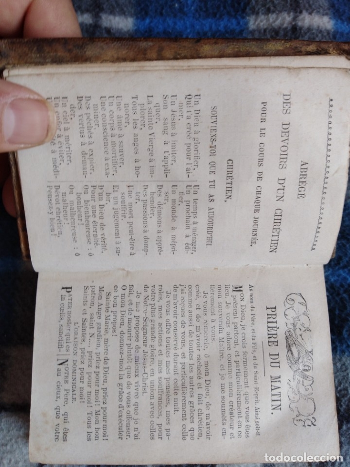 Libros antiguos: Libro antiguo - paroissien - en franc&eacute;s - - Foto 4