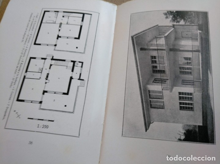Libros antiguos: PRIMERA EDICI&Oacute;N (1930) DE MODELOS DE CHALETS Y CASAS ECON&Oacute;MICAS - Foto 10