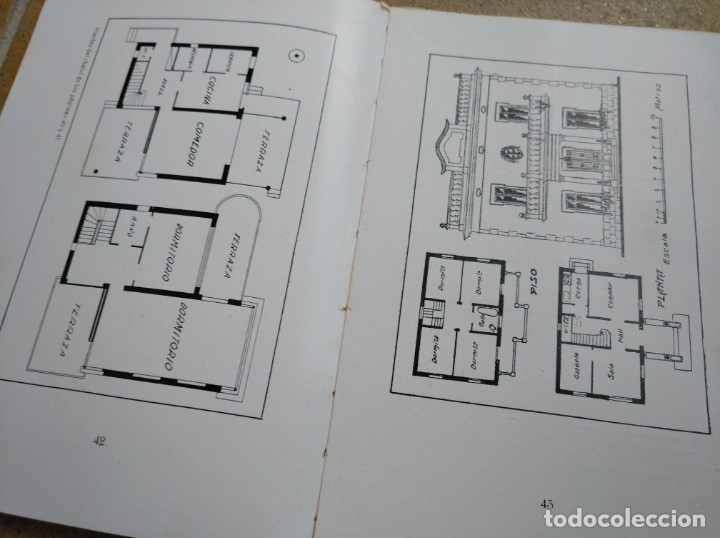 Libros antiguos: PRIMERA EDICI&Oacute;N (1930) DE MODELOS DE CHALETS Y CASAS ECON&Oacute;MICAS - Foto 11
