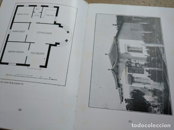 Libros antiguos: PRIMERA EDICI&Oacute;N (1930) DE MODELOS DE CHALETS Y CASAS ECON&Oacute;MICAS - Foto 13