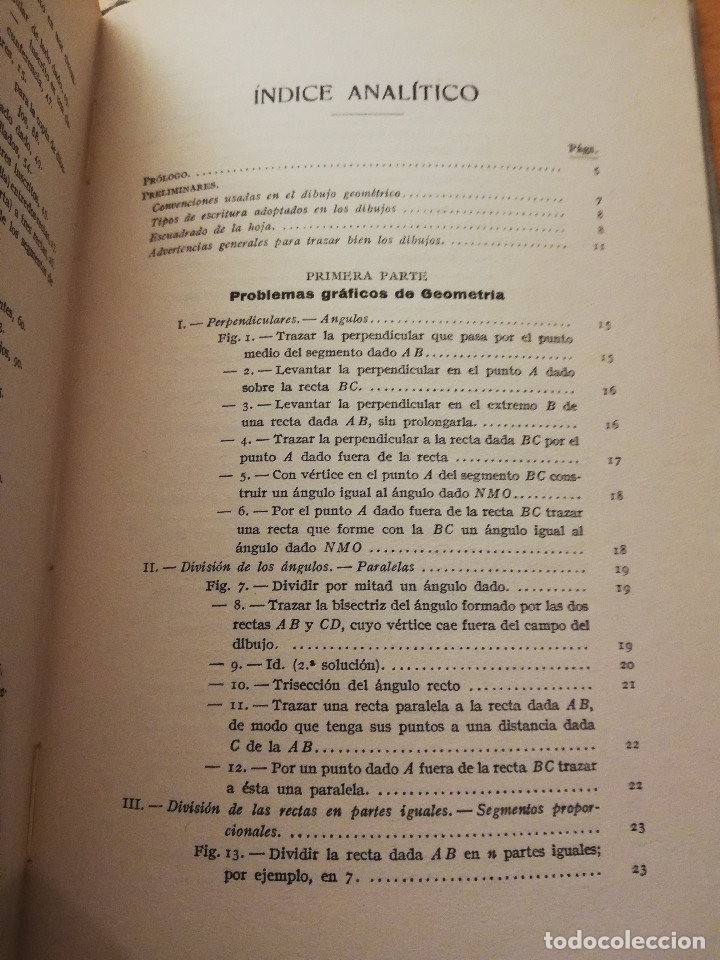Libros antiguos: DIBUJO GEOM&Eacute;TRICO E INDUSTRIAL (A. ANTILLI) - Foto 3