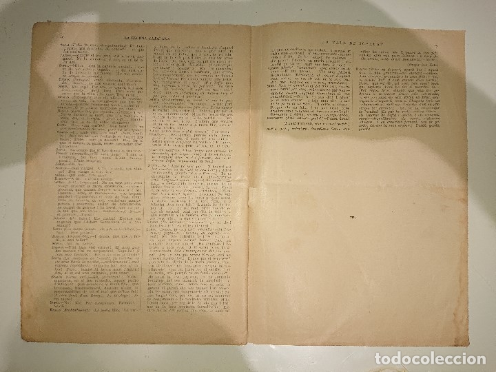 Libros antiguos: LA VALL DE JOSAFAT - COMEDIA DRAMATICA EN TRES ACTES 1927, LEER Descipcion - Foto 3