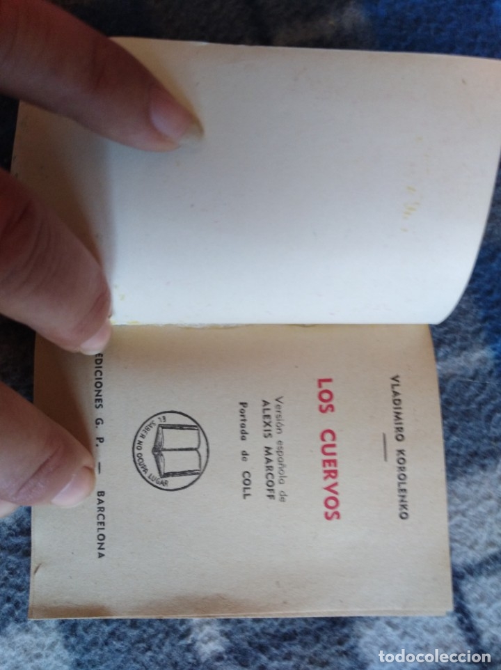 Libros antiguos: Novela - los cuervos - v.korolenko (539) - Foto 3