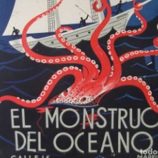 Libros antiguos: # EL MONSTRUO DEL OCEANO , KRAKEN, CALLEJA . MADRID - AÑO 1935 #