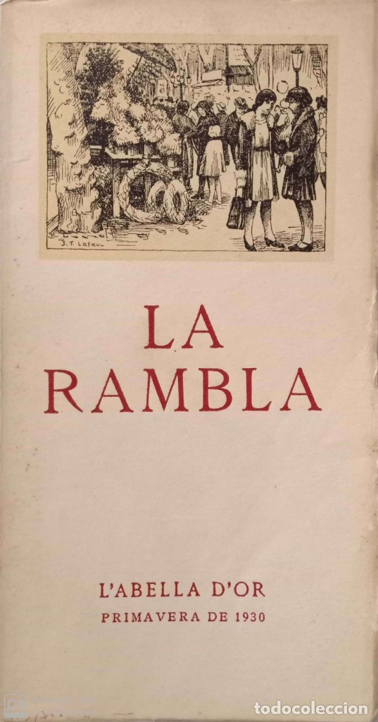 Libros antiguos: LAbella dOr. Primavera de 1930. La Rambla - Foto 1