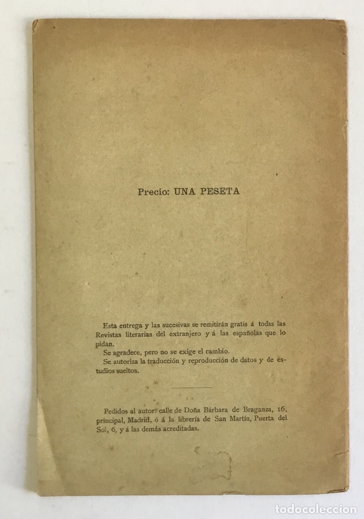 Libros antiguos: ACONTECIMIENTOS LITERARIOS. 1888. - Foto 3