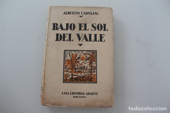 Libros antiguos: BAJO EL SOL DEL VALLE - Foto 1