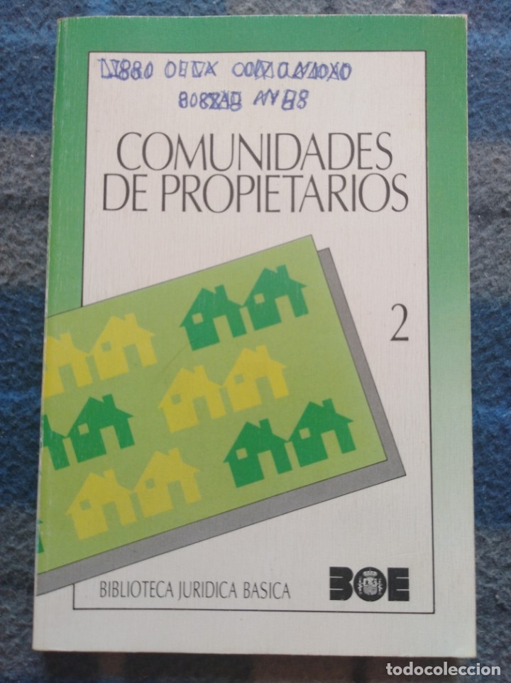 Libros antiguos: Comunidad de propietarios. A&ntilde;o 1986 (453) - Foto 1