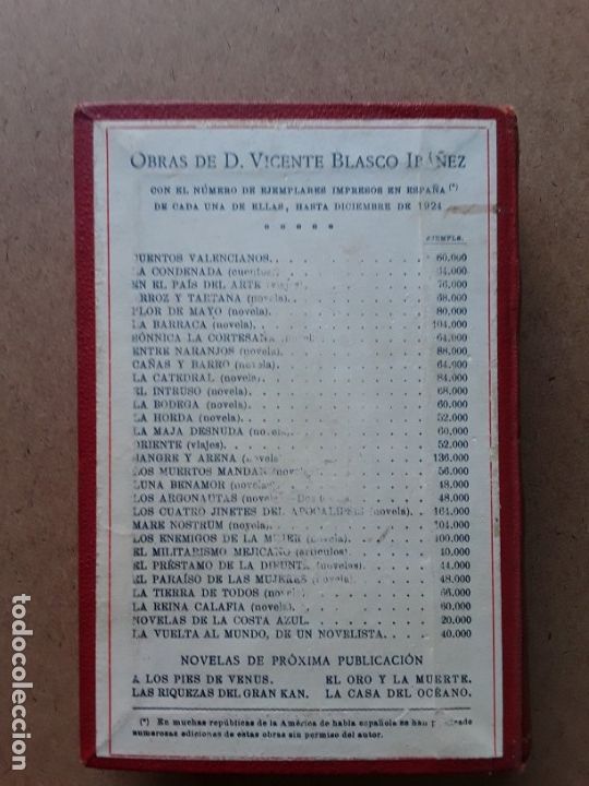 Libros antiguos: Los argonautas,v.blaco Ib&aacute;&ntilde;ez,tomo 1 - Foto 3