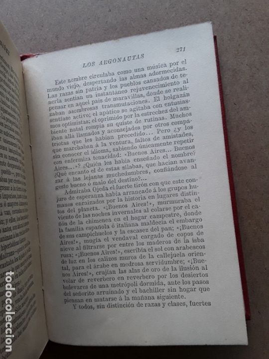 Libros antiguos: Los argonautas,v.blaco Ib&aacute;&ntilde;ez,tomo 1 - Foto 5