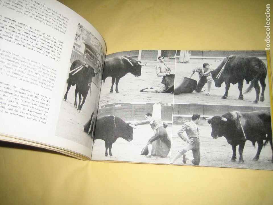 Libros antiguos: LOS TOROS - EN 4 IDIOMAS - Foto 2