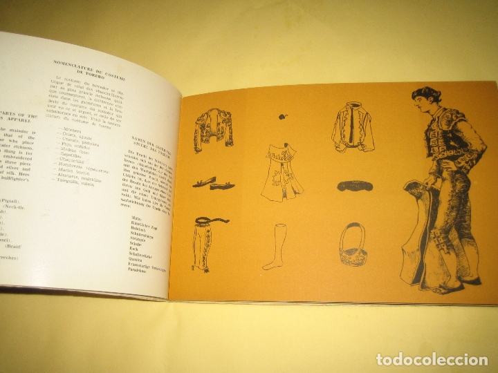 Libros antiguos: LOS TOROS - EN 4 IDIOMAS - Foto 3