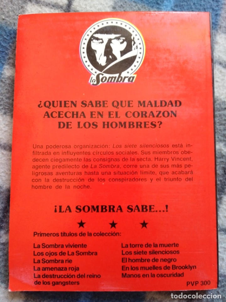 Libros antiguos: Novela - la sombra - Maxwell Grant - a&ntilde;o 1982 (446) - Foto 3