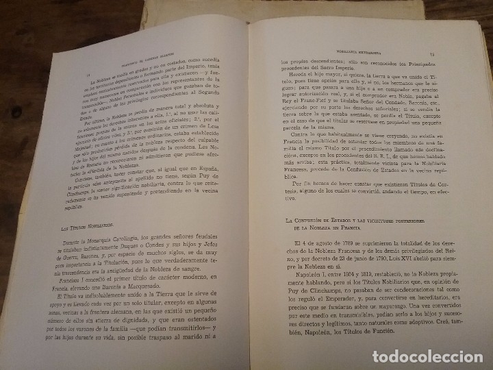 Libros antiguos: Nobiliaria Extrangera - Foto 2