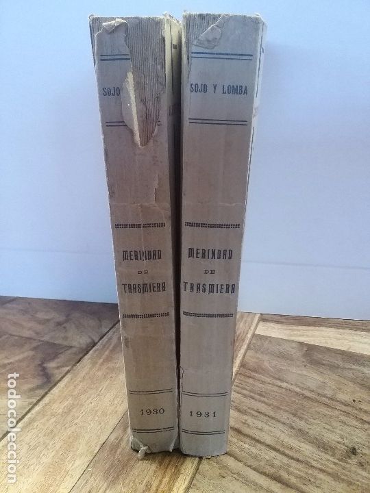 Libros antiguos: Merindad de Trasmiera Tomos I y II - Foto 1