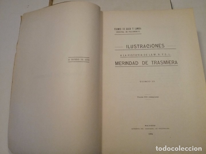 Libros antiguos: Merindad de Trasmiera Tomos I y II - Foto 3