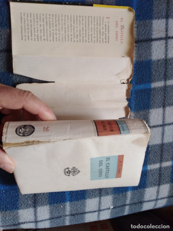 Libros antiguos: Novela - el castillo del odio -a&ntilde;o 1955 (535) - Foto 3