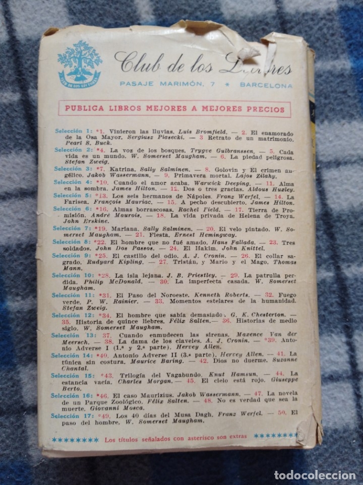 Libros antiguos: Novela - el castillo del odio -a&ntilde;o 1955 (535) - Foto 5