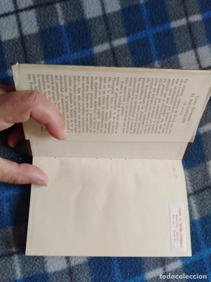 Libros antiguos: El psicoan&aacute;lisis ,clara thompson ,1961.(535) - Foto 2