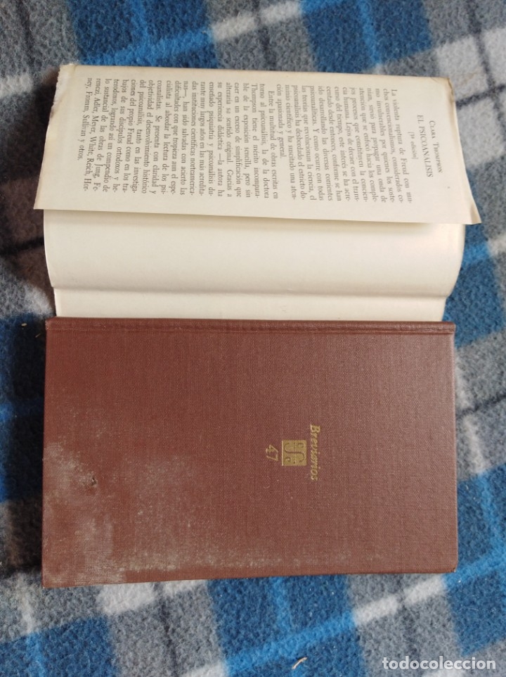 Libros antiguos: El psicoan&aacute;lisis ,clara thompson ,1961.(535) - Foto 3