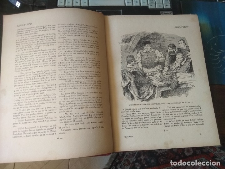 Libros antiguos: WALTER SCOTT - KENILWORTH. EN FRANCES. LIBRAIRIE HACHETTE SIN FECHA - Foto 3